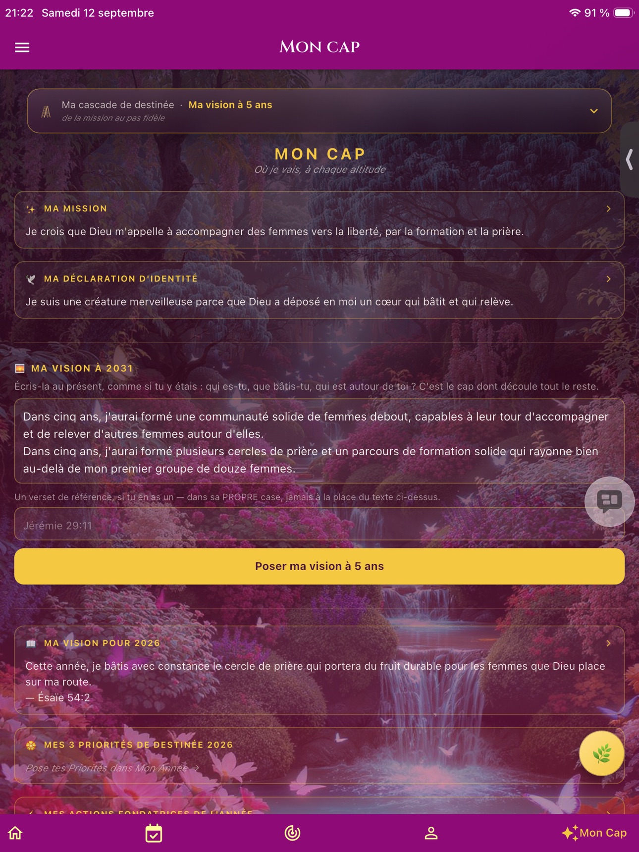 Screenshot 10 of Agenda Prophétique