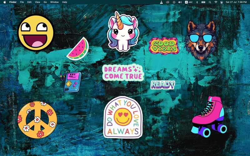 Screenshot #2 pour Desktop Stickers