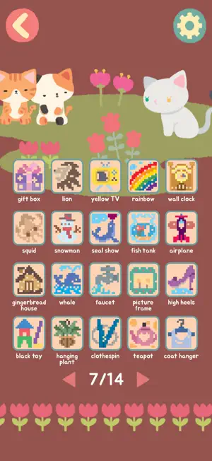 FLORA CAT: Nonogram Puzzle screenshot 4