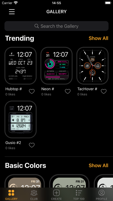Watch Faces & Widgets Gallery iPhone screenshot 6 - Lifestyle app