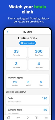 MyRepsCount - Auto Rep Counter Screenshot 5 of 7