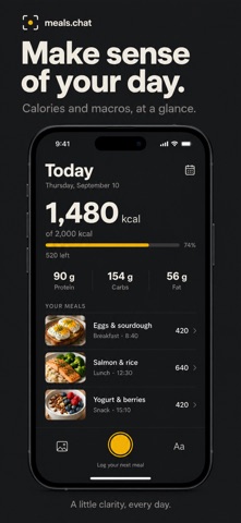 Meals.Chat: AI Food Tracker Screenshot 3 of 3