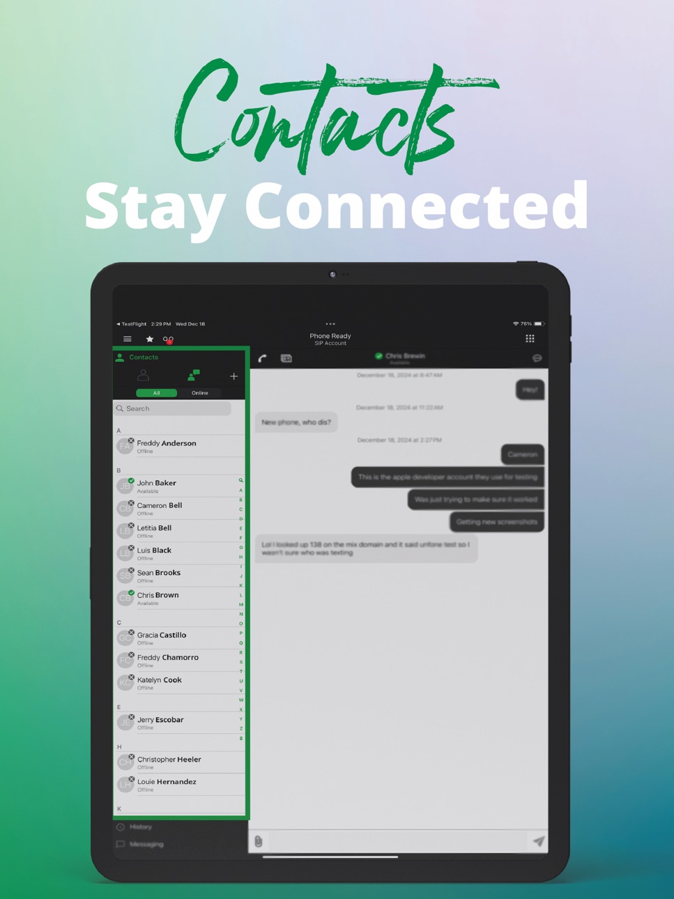 iPad screenshot