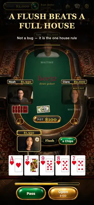 Face32: Draw Poker screenshot 4