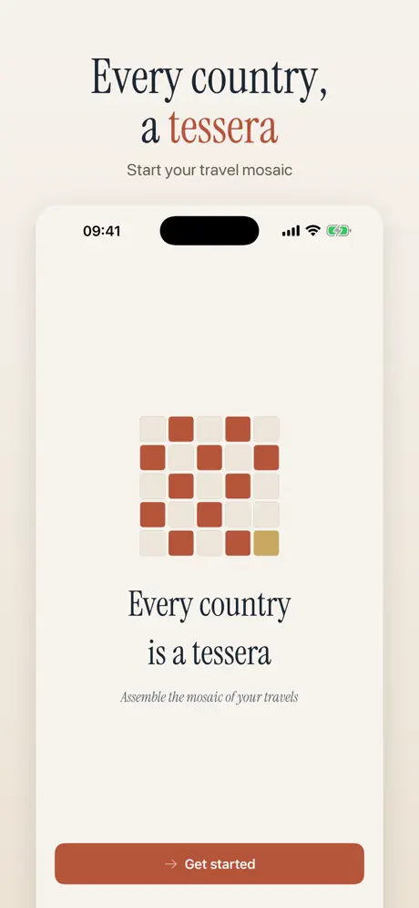 Tessera Travel Map — iPhone-Screenshot 7