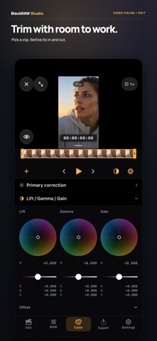 BlackRAW Studio: Color Grading Screenshot 3 of 6