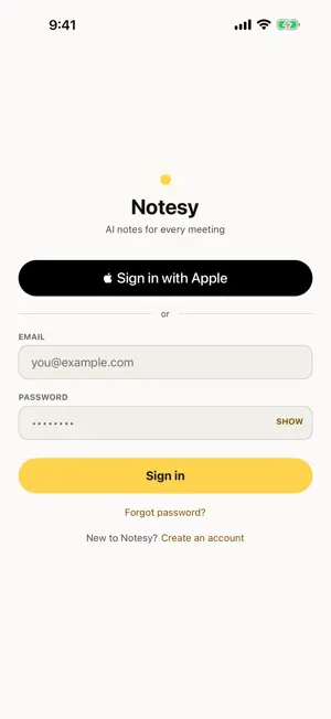 Notesy: AI-Note Taker screenshot 3