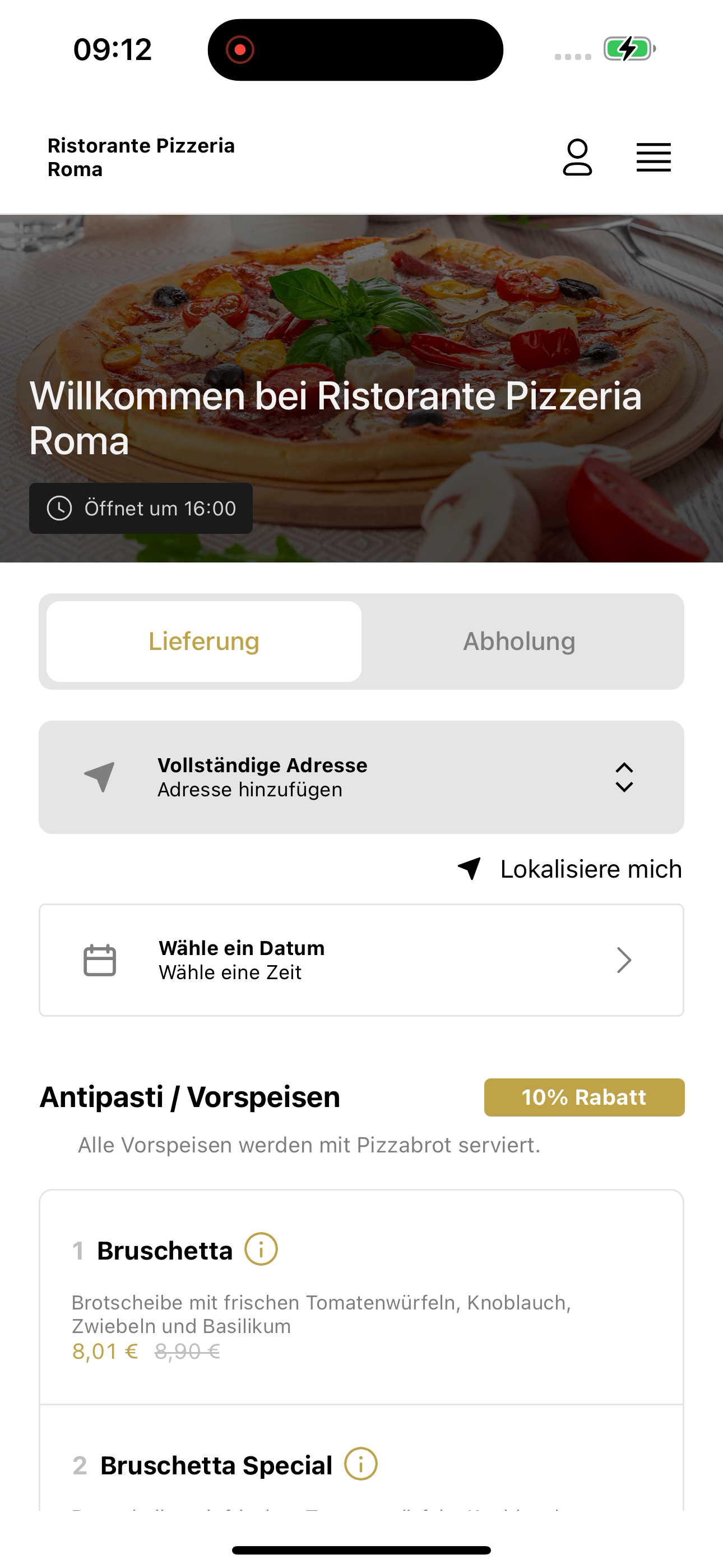 Ristorante Pizzeria Roma screenshot 2