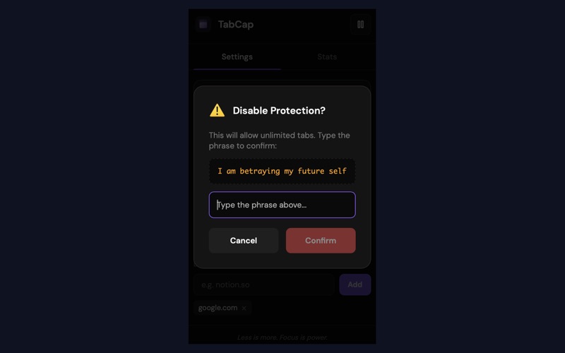 App screenshot