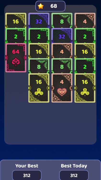 Solitaire Merge Card  2048 screenshot-5