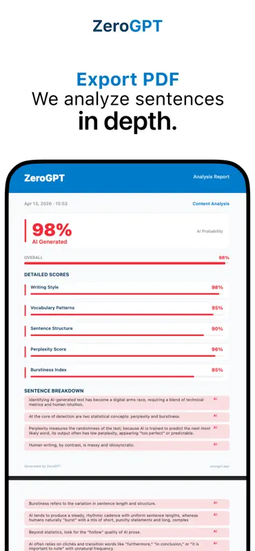 ZeroGPT: AI Humanizer - Bypass screenshot 3 of 5