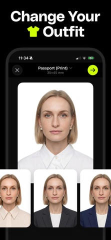 SnapID: Passport & Visa Photo iPhone screenshot