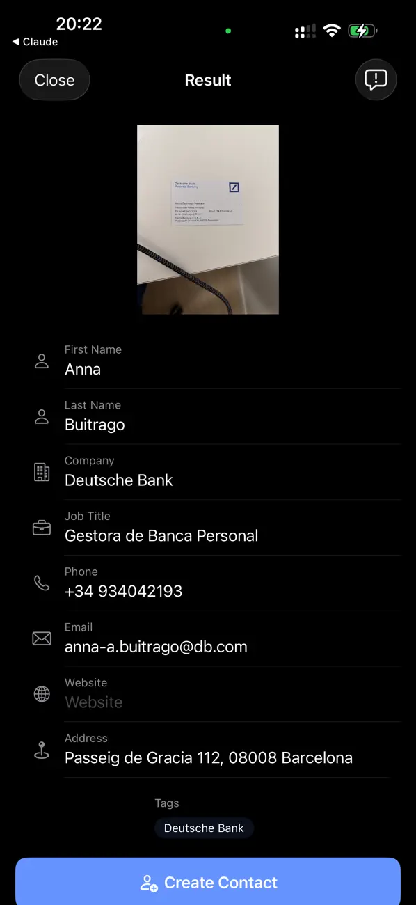 Screenshot #3 pour Scandy — Scanner de Cartes