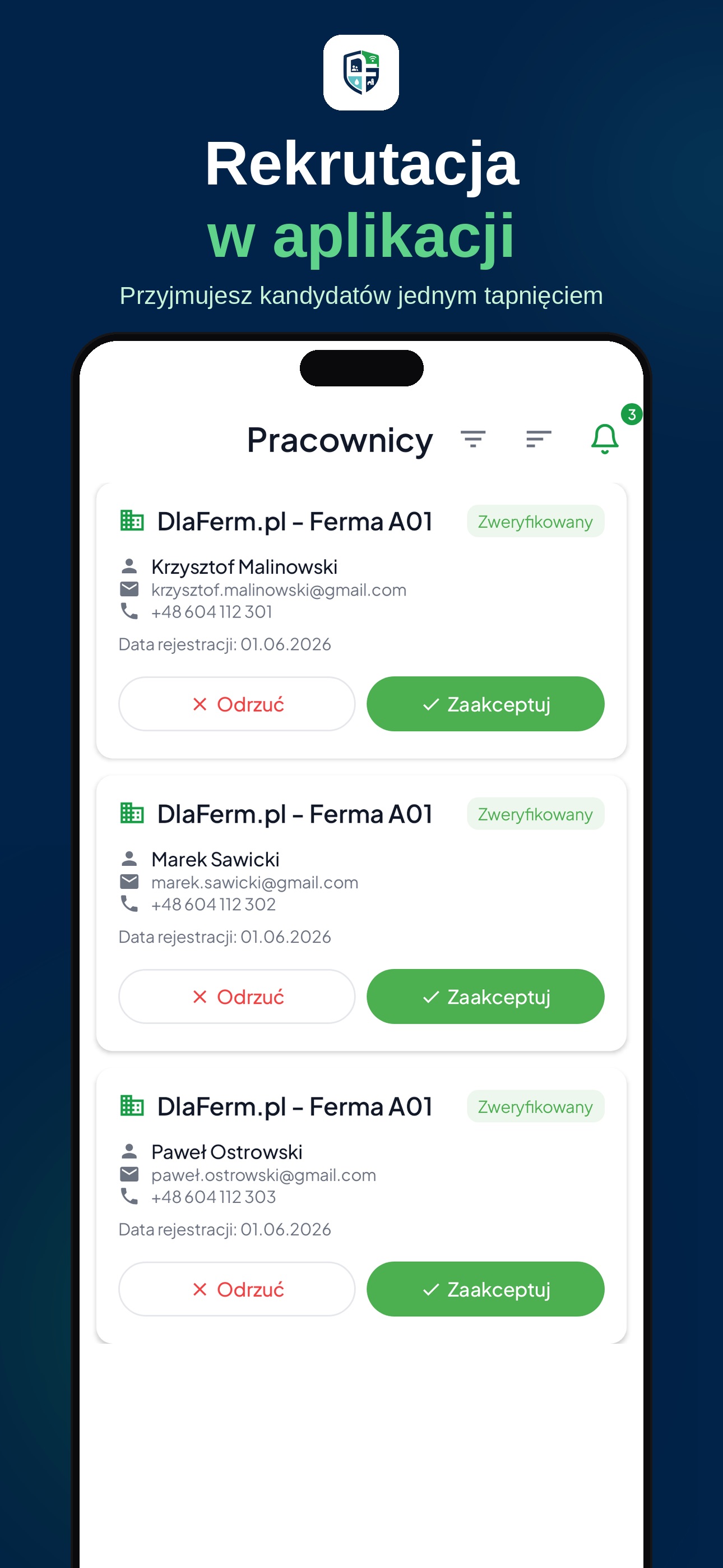 Screenshot 4 of DlaFerm: Menadżer