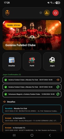 Hora do Jogo App iPhone screenshot