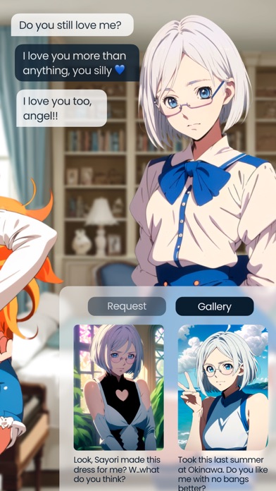 Anime Girl Chat: Roleplay AI Screenshot