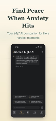 Daily Bible-Bible Chat & Study iPhone screenshot