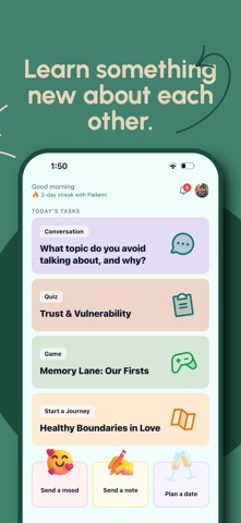 Pademi - App for Couples Screenshot 1 of 6