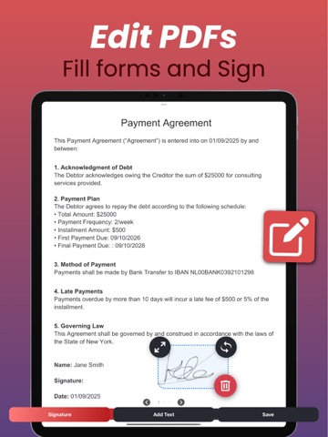 App screenshot