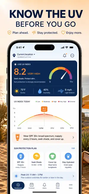 Tanning Timer: UV Sun Tracker screenshot 1