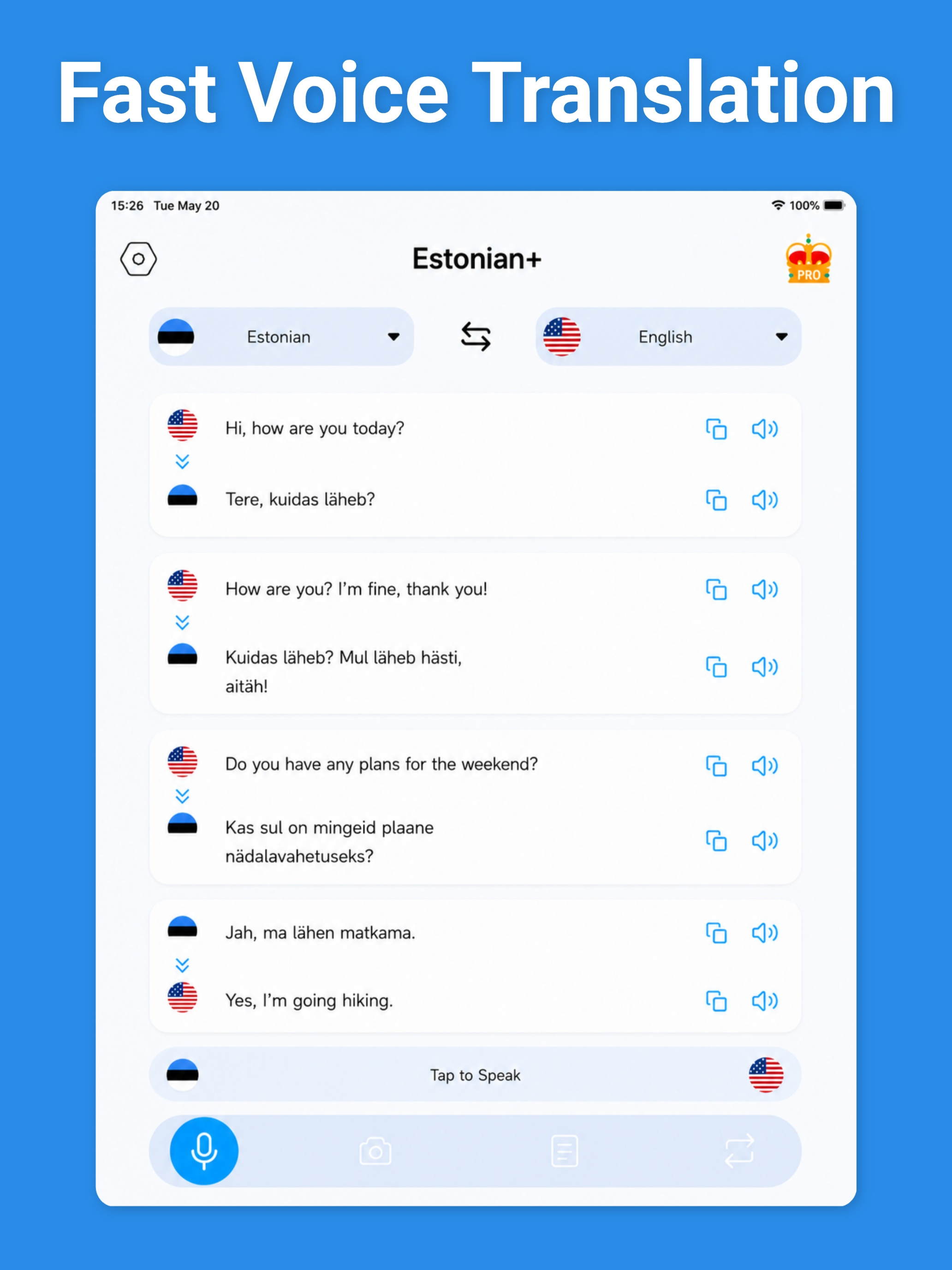 Estonian Translator & More + screenshot 9