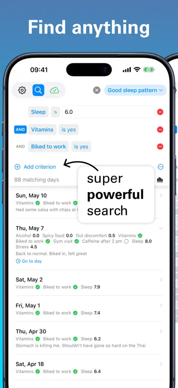 Correlate: Life Journal screenshot 5 of 8