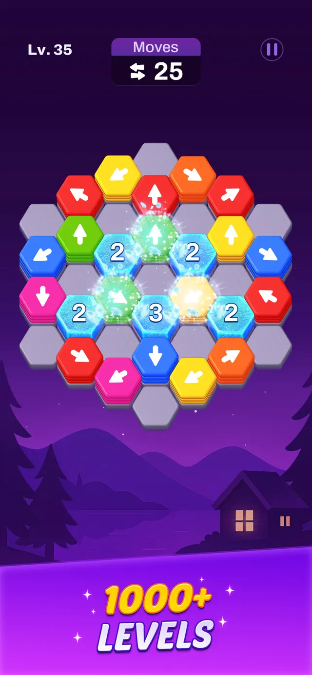 Hexout - Color Hexa Puzzle screenshot 3
