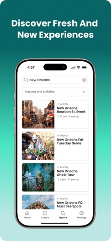 Dayout: Create and Find Plans screenshot