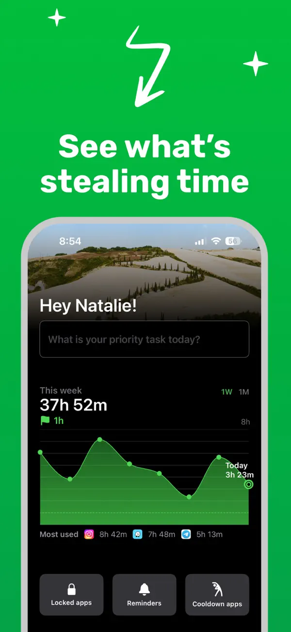 Screenshot #3 pour Limit Screen Time・Taskfulness
