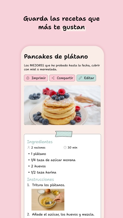 Planificador Menú Semanal screenshot 2