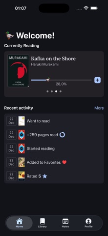 Duckreads screenshot