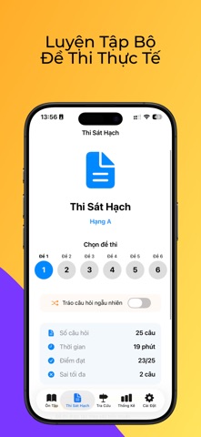 GPLX 600 Questions 2026 - Vietnam Driving License App App Store screenshot 4