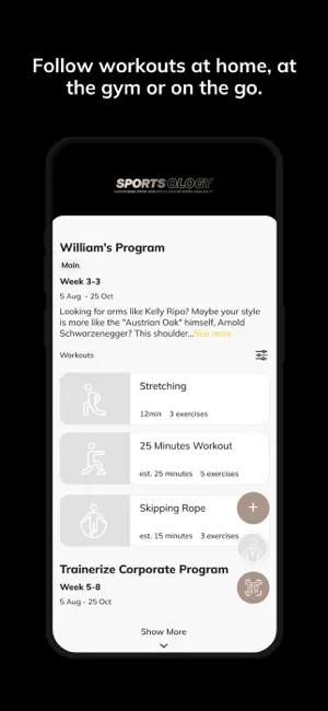 SPORTSOLOGY App screenshot 3