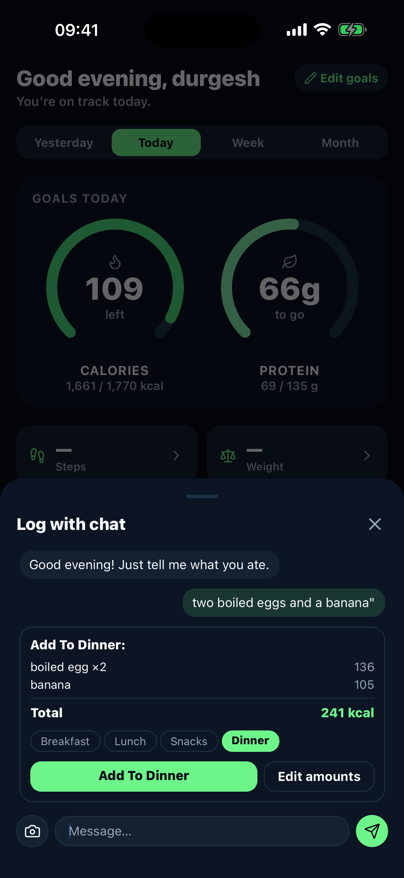 LeanFifty: Calorie & Protein screenshot 6