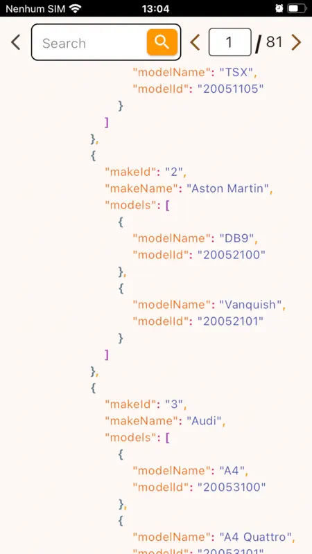 Json Viewer Simple screenshot 1 of 4