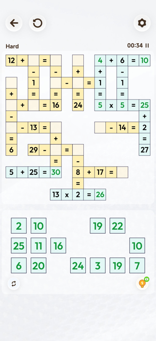 Crossmath Number Puzzle Screenshot 5 of 5