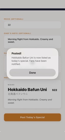 Amberjack — Rare Sushi Finds screenshot