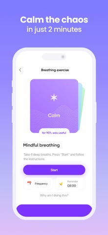 ADHD Coach & Planner - Sunrise iPhone screenshot