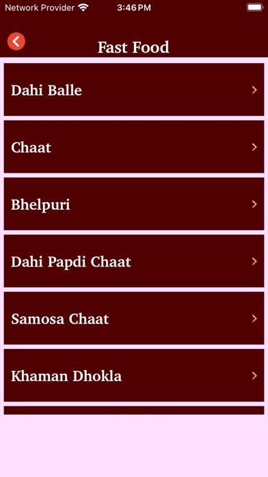 Hindi Recipes - Meal Reminder Screenshot