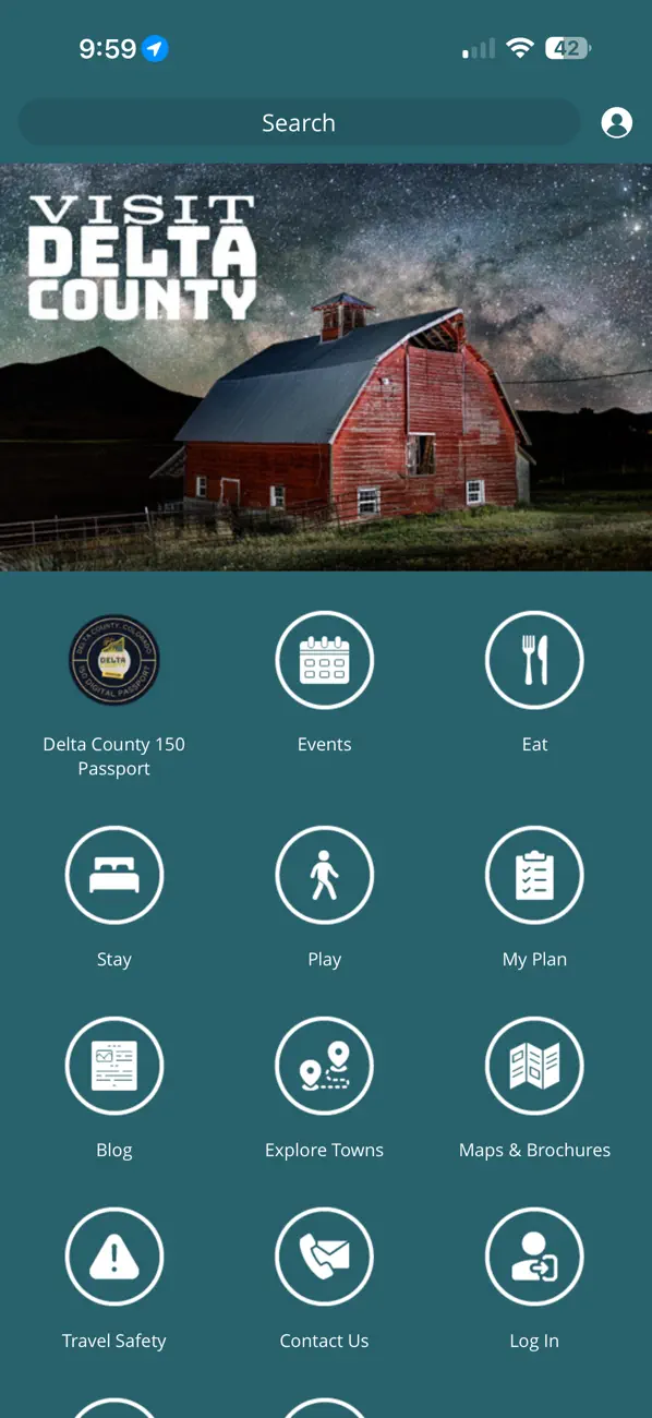 Screenshot #1 pour Visit Delta County, CO!