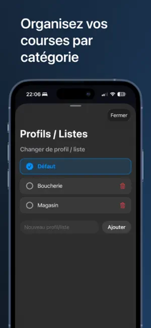 Ma Liste de Course screenshot 3