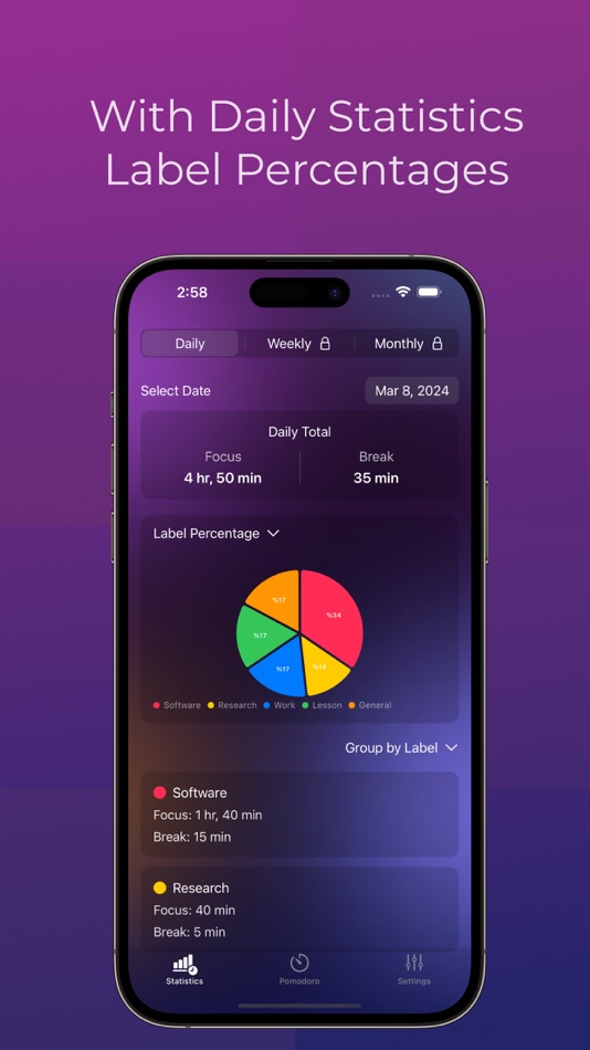 #2. Pomodoro - Time Manager (iOS) 由: SEREF BERKE NACAK