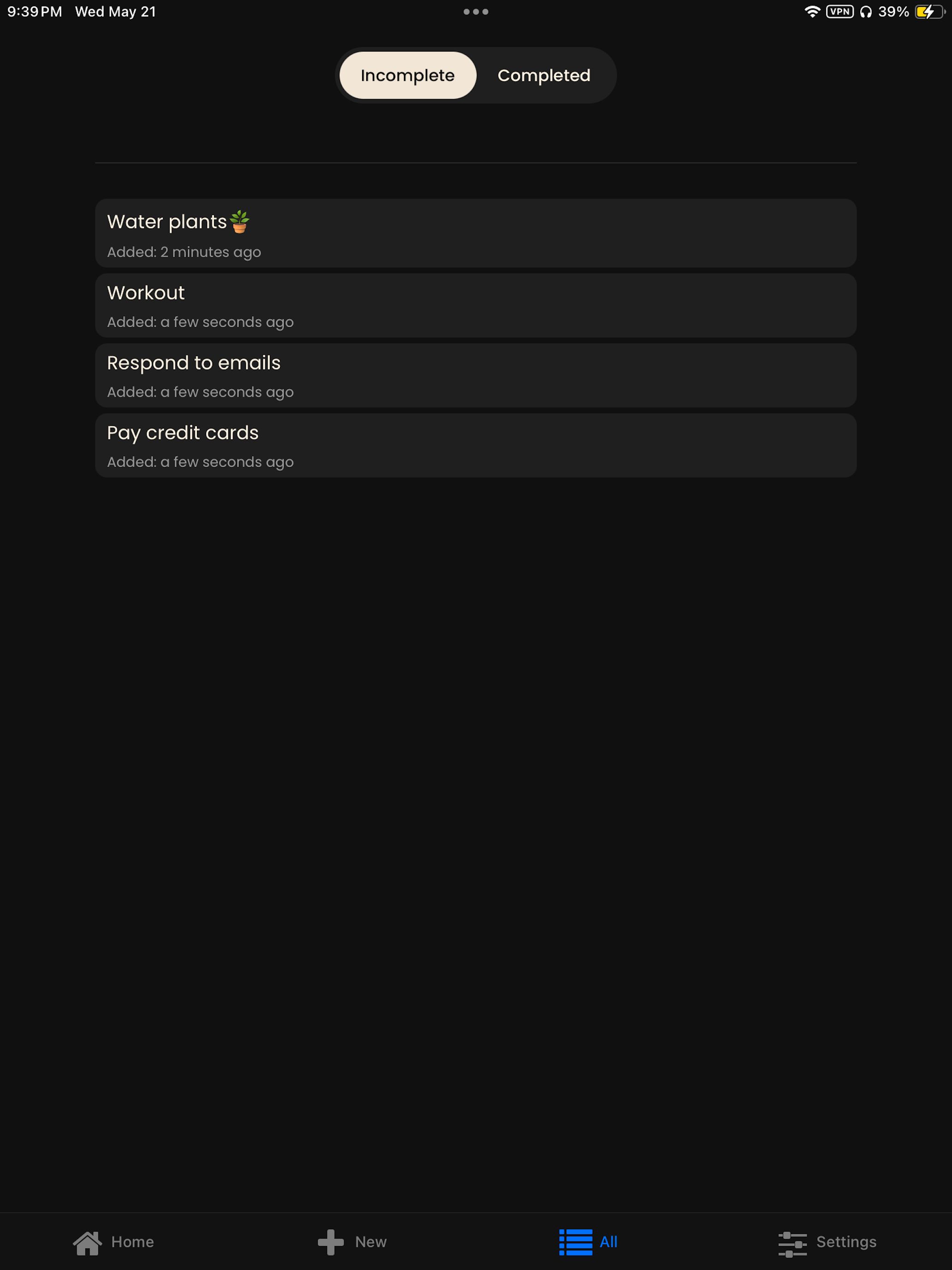 Toodoo List