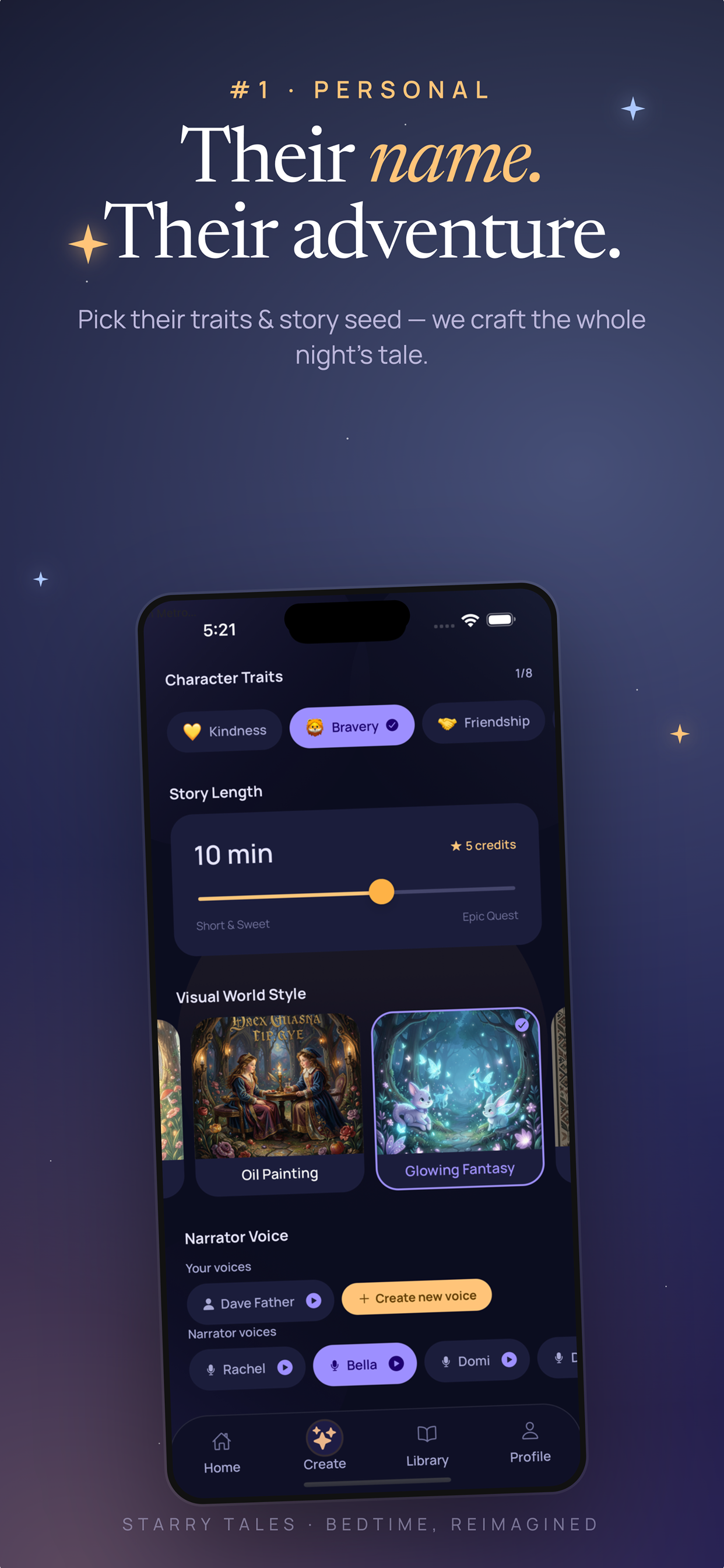 Stary Tales AI Bedtime Stories