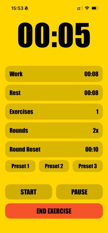 Your only timer screenshot