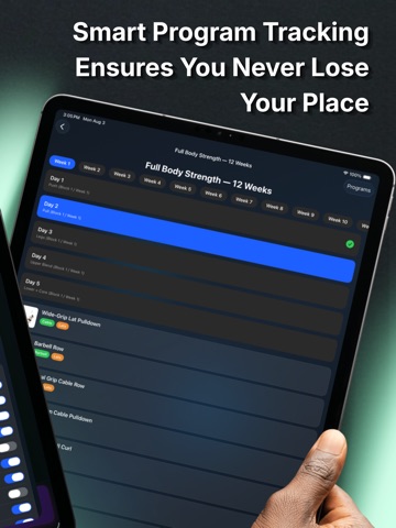 IntelliFit iPad screenshot