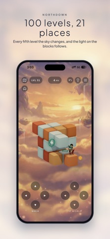 Northdown: 3D Gravity Puzzle Screenshot 3 of 7
