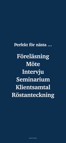 Diktera: Lectures & Meetings Screenshot 8 of 8