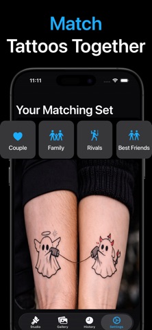 Etch: AI Tattoo Design & Maker Screenshot 2 of 9
