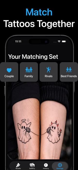 Etch: AI Tattoo Design & Maker Screenshot 2 of 9